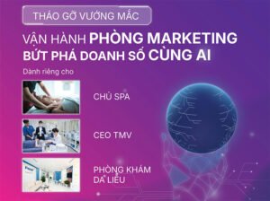 Bứt phá doanh số cho các chủ Spa, Ceo TMV, Phòng khám da liễu cùng AI