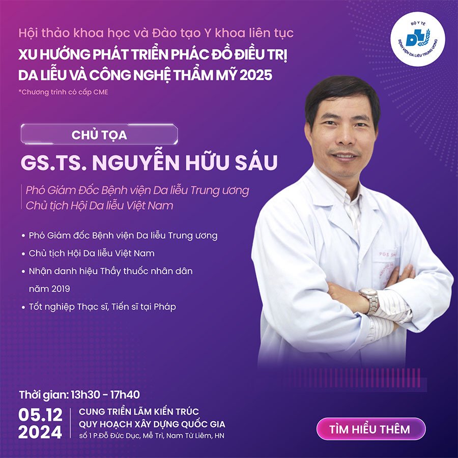 Chủ tọa hội thảo khoa học và đào tạo y khoa liên tục - GS. TS Nguyễn Hữu Sáu