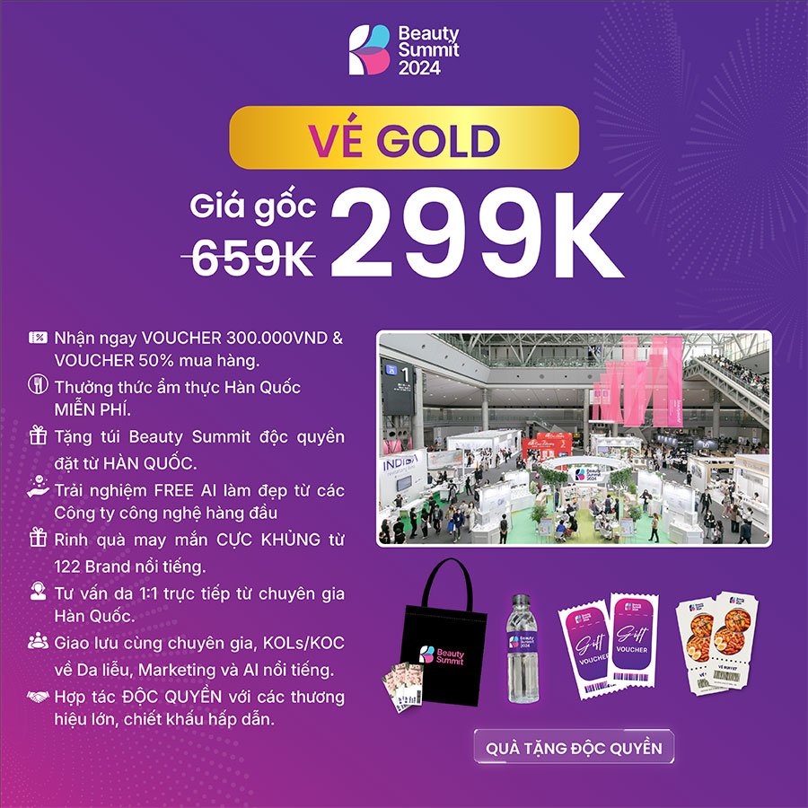 Ưu đãi dành cho hạng vé GOLD