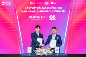 Hoàng Tú Holdings và G&B Việt Nam ký kết gian hàng quảng bá thương hiệu tại Beauty Summit 2025