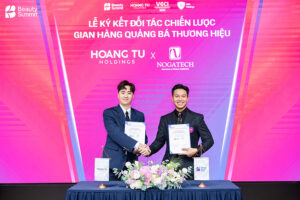 Nogatech ký kết gian hàng quảng bá thương hiệu tại sự kiện Beauty Summit 2025