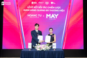 MAY GROUP ký kết gian hàng quảng bá thương hiệu tại Beauty Summit 2025