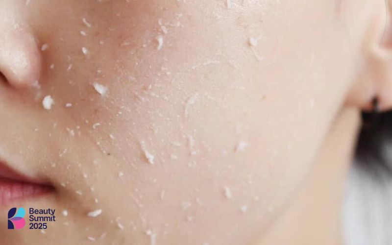 Các sản phẩm chăm sóc không phù hợp gây vón cục khi thoa kem chống nắng