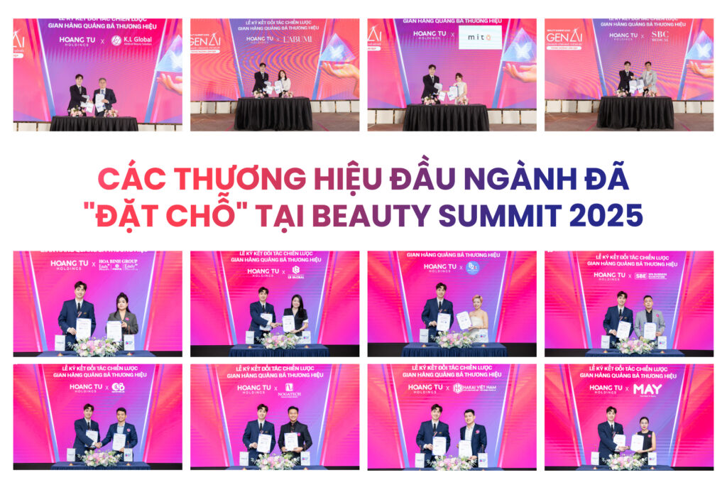 Các thương hiệu đầu ngành đã "đặt chỗ" tại Beauty Summit 2025 Các thương hiệu đầu ngành đã "đặt chỗ" tại Beauty Summit 2025
