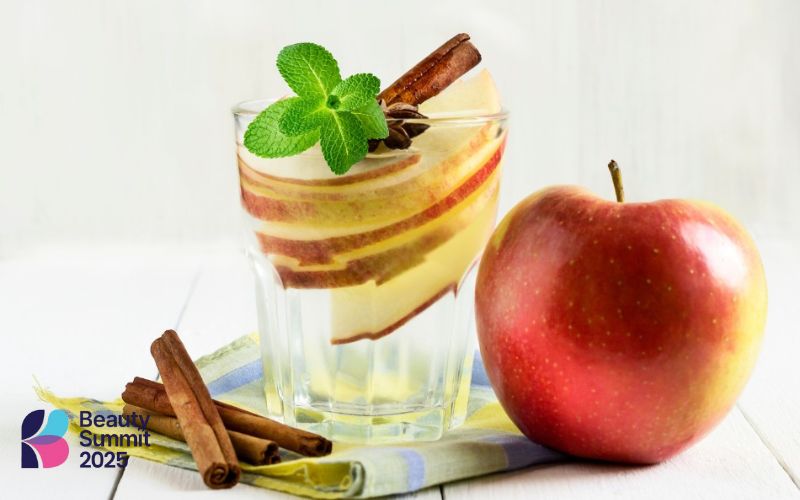 Nước uống thải độc đẹp da detox quế và táo Nước uống thải độc đẹp da detox quế và táo