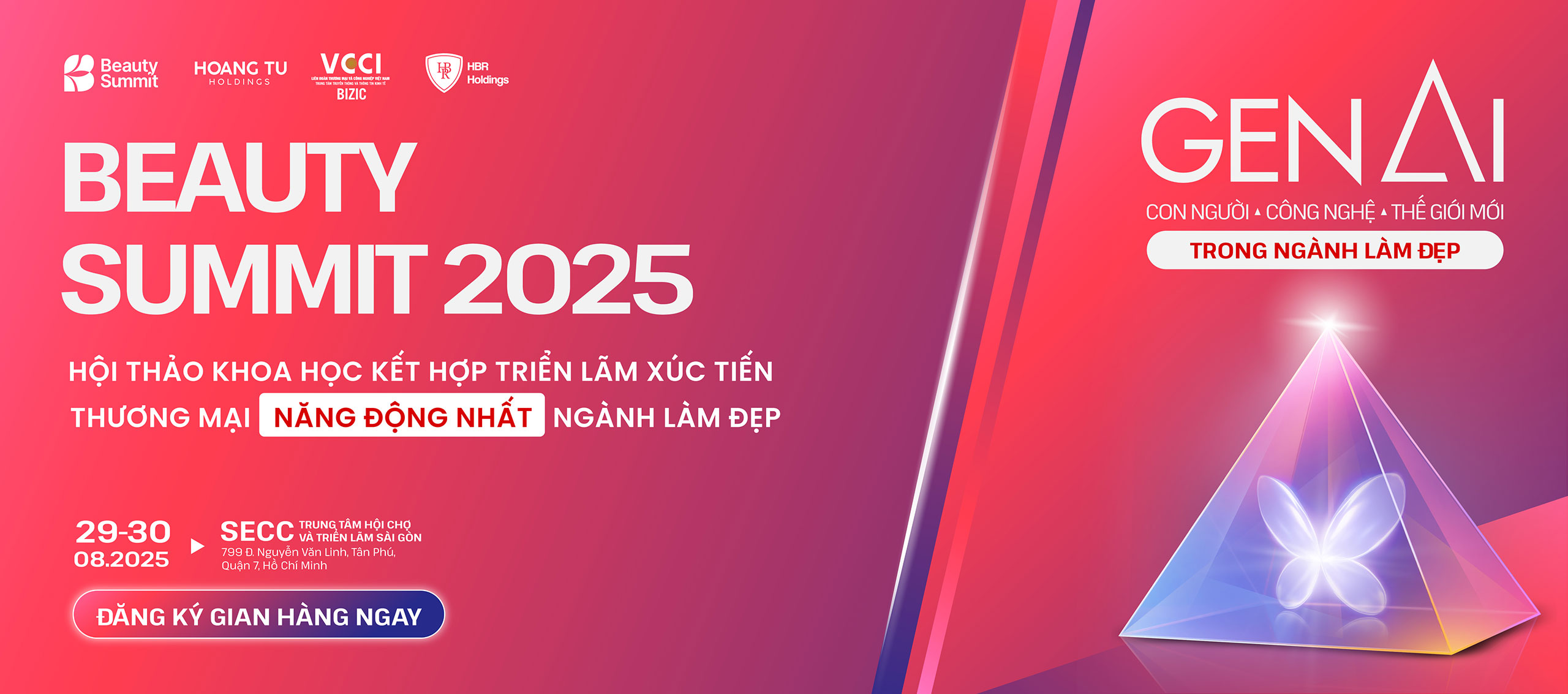 Beauty Summit 2025 - Gen AI: Con người – Công nghệ – Thế giới mới trong ngành làm đẹp Beauty Summit 2025 - Gen AI: Con người – Công nghệ – Thế giới mới trong ngành làm đẹp
