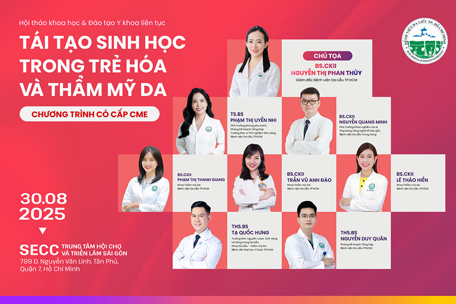 Hội thảo khoa học do Bệnh viện Da Liễu TP. Hồ Chí Minh chủ trì Hội thảo khoa học do Bệnh viện Da Liễu TP. Hồ Chí Minh chủ trì