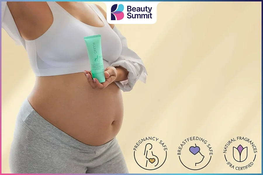 kem chống nắng thuần vật l&yacute; cho b&agrave; bầu thường đảm bảo an to&agrave;n