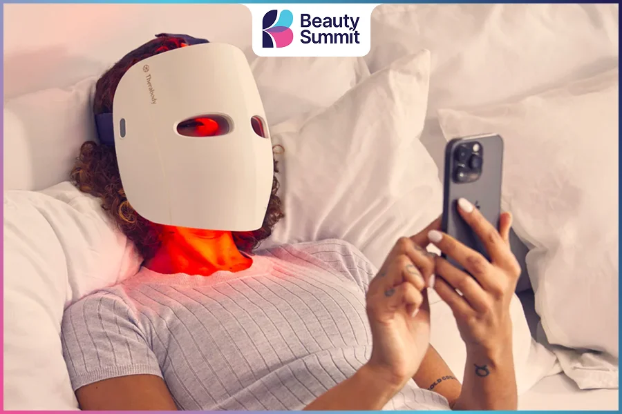 C&aacute;ch sử dụng mặt nạ &aacute;nh s&aacute;ng sinh học