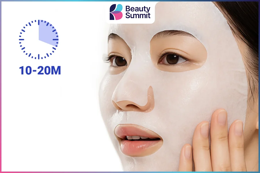 đắp mặt nạ bao nhi&ecirc;u ph&uacute;t th&igrave; tốt​