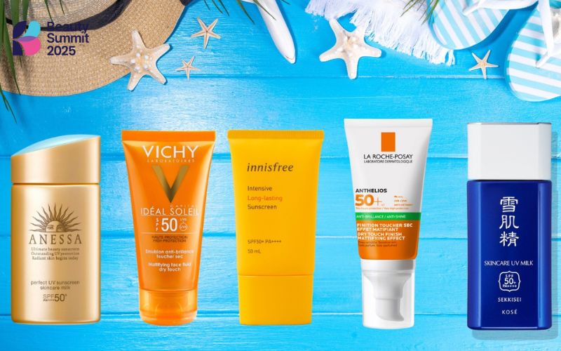 Top các loại kem chống nắng hóa học được yêu thích nhất Top các loại kem chống nắng hóa học được yêu thích nhất