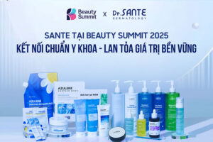 Giải Mã Làn Da Hoàn Hảo: Gặp Gỡ SANTE – Chuyên Gia Dược Mỹ Phẩm Hàn Quốc Tại Beauty Summit 2025