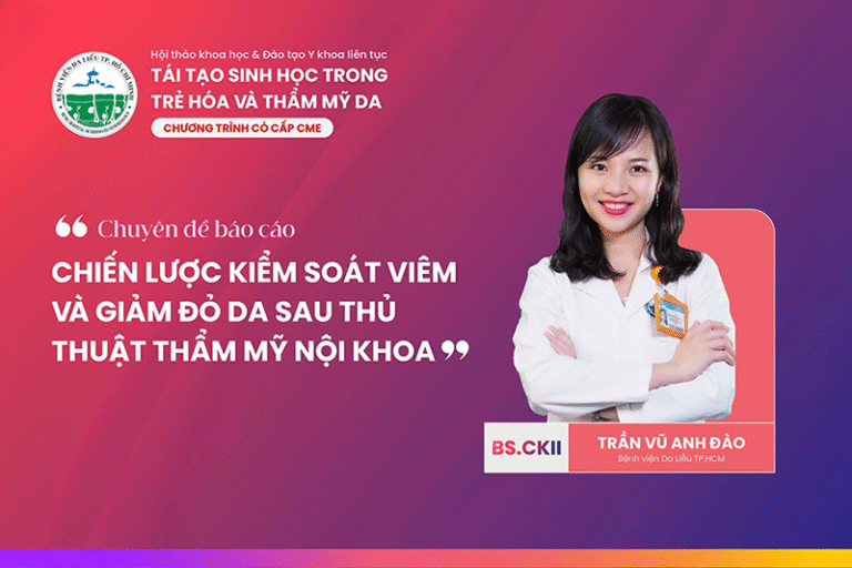 BS.CKII Trần Vũ Anh Đào tại Hội thảo Khoa học & Đào tạo Y khoa liên tục