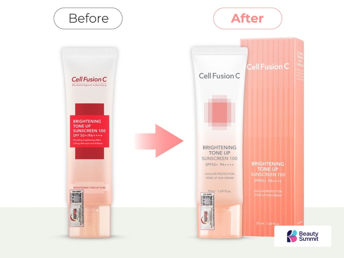 Cell Fusion C Brightening Tone Up Sunscreen 100 SPF50 PA