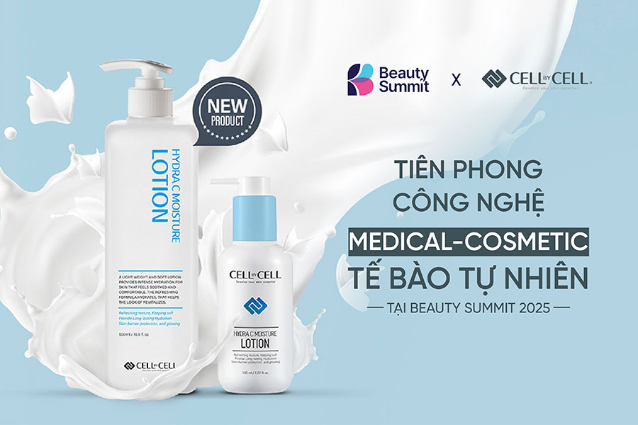 Cell by Cell: Tiên phong công nghệ Medical-Cosmetic tế bào tự nhiên Cell by Cell: Tiên phong công nghệ Medical-Cosmetic tế bào tự nhiên