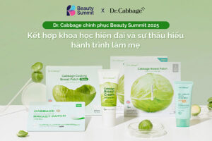 Khám phá thương hiệu Dr. Cabbage tại Beauty Summit 2025 – Giải pháp thuần chay cho mẹ bỉm hiện đại