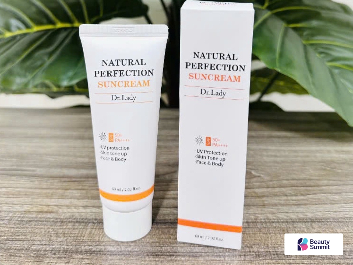 Dr Lady Natural Perfection Suncream SPF50 PA