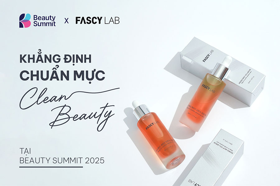 Fascy Lab: Khẳng định chuẩn mực Clean Beauty tại Beauty Summit 2025