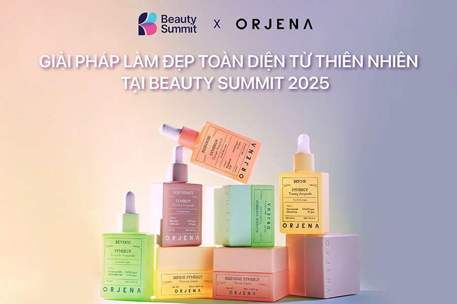 Orjena: Giải pháp làm đẹp toàn diện từ thiên nhiên tại Beauty Summit 2025
