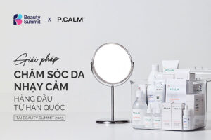P.CALM: Giải pháp chăm sóc da nhạy cảm hàng đầu từ Hàn Quốc