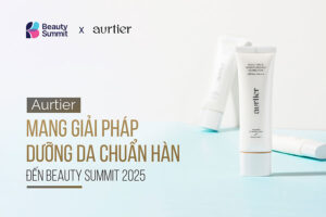 Aurtier mang giải pháp dưỡng da chuẩn Hàn đến Beauty Summit 2025 