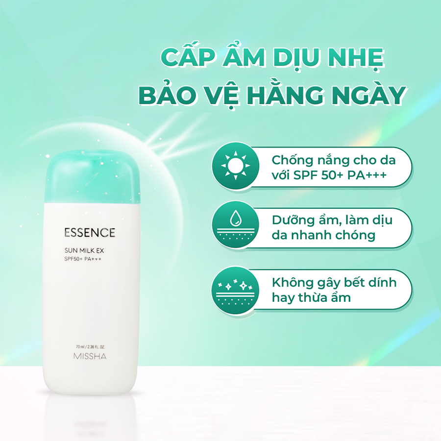 kem chống nắng hàn quốc tốt cho da khô essence