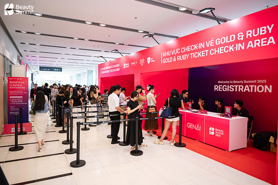 Khu vực check-in vé