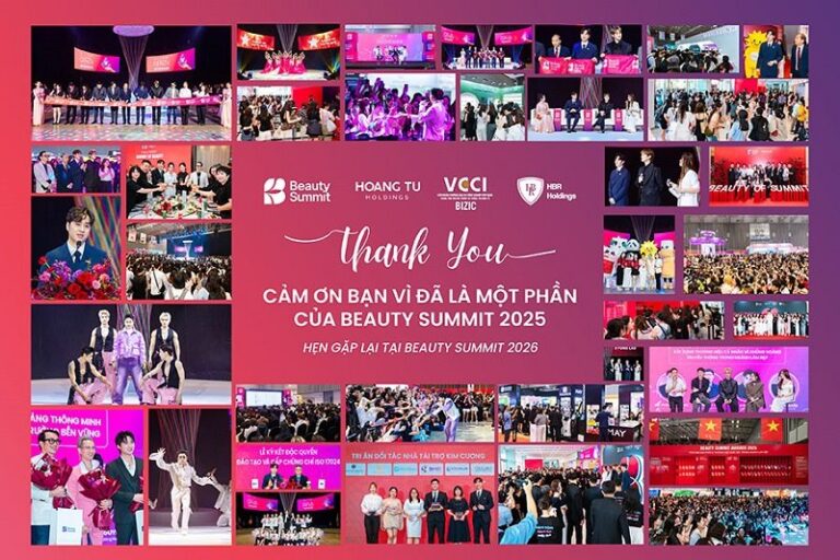 Lời cảm ơn từ Ban Tổ Chức Beauty Summit 2025