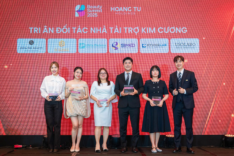 Tri ân Đối Tác Nhà Tài Trợ Kim Cương, Ruby và Gold tại Beauty Summit 2025