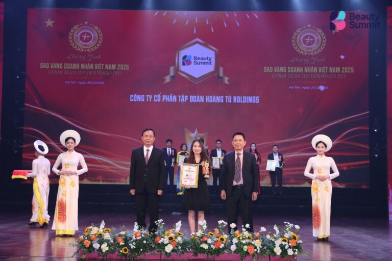 Beauty Summit vinh dự nhận danh hiệu “Top 10 sao vàng thương hiệu Việt Nam 2025”