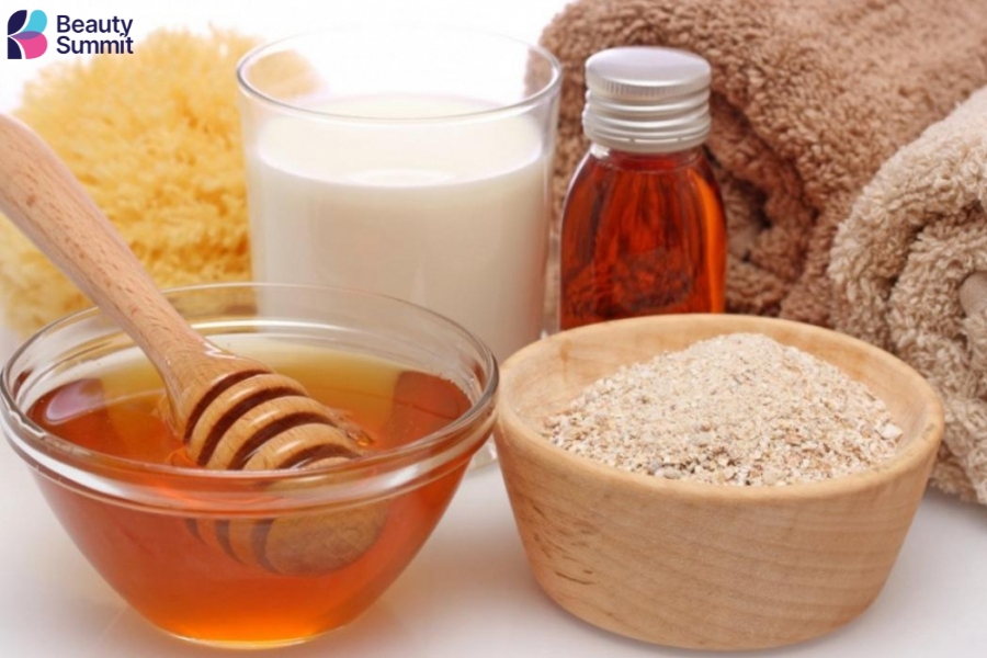 Bột đậu đỏ có làm trắng da không? Thời gian bao lâu? 2 Bột đậu đỏ và mật ong