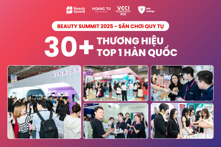 Beauty Summit 2025 – Sân chơi quy tụ 30+ thương hiệu Top 1 Hàn Quốc