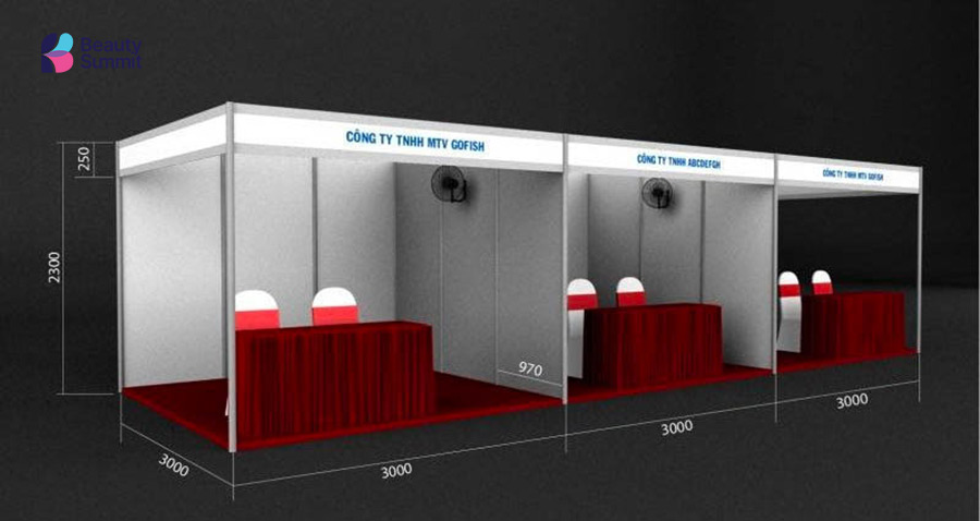 gian hàng tiêu chuẩn là gì