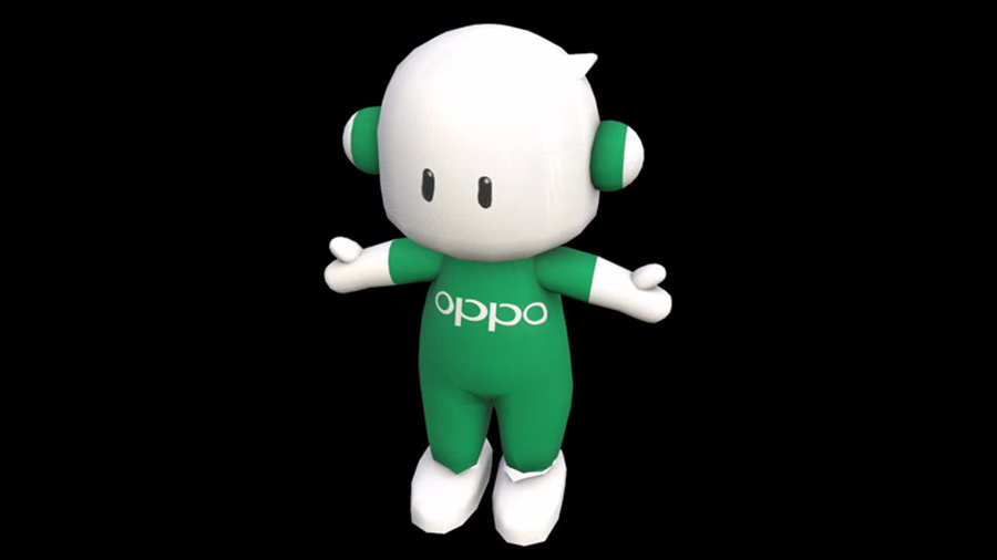 Ollie linh vật thương hiệu của Oppo