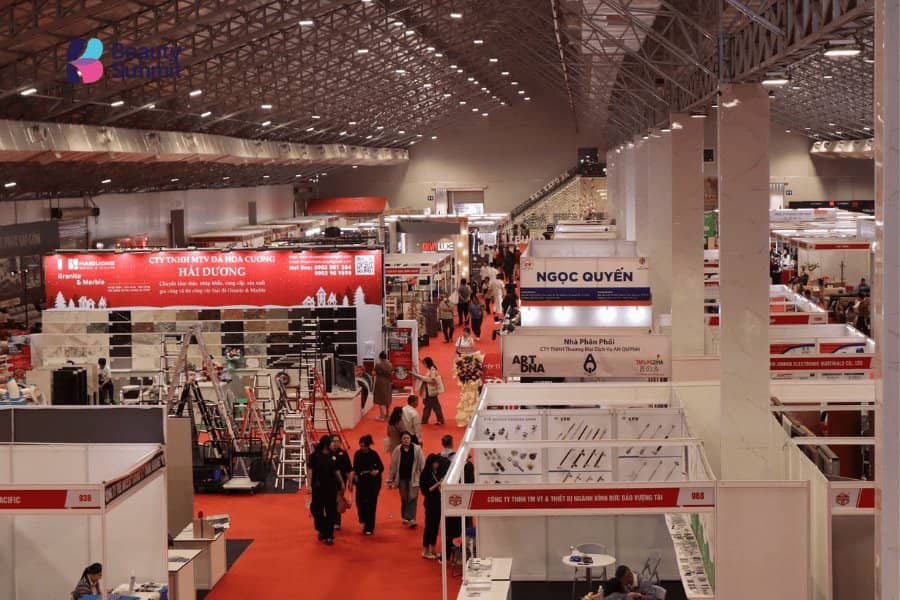 Trung tâm Triển lãm và hội chợ Tân Bình (TBECC): So sánh với SECC