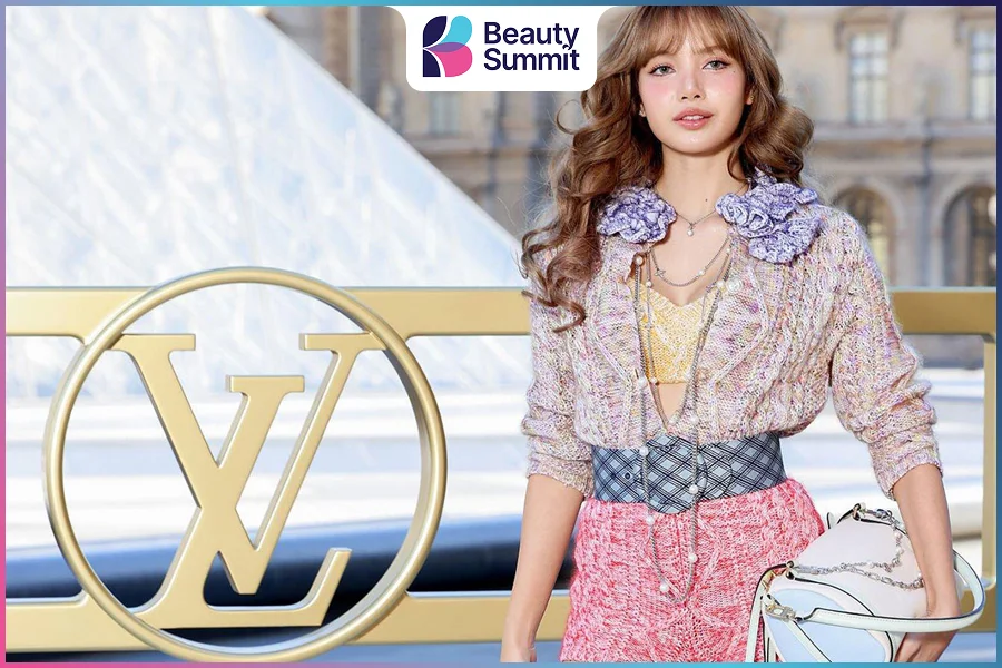 lisa đại sứ thương hiệu của lv