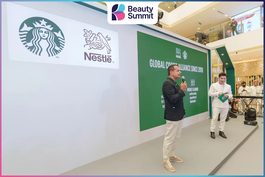 Starbuck v&agrave; Nestle hợp t&aacute;c thương hiệu