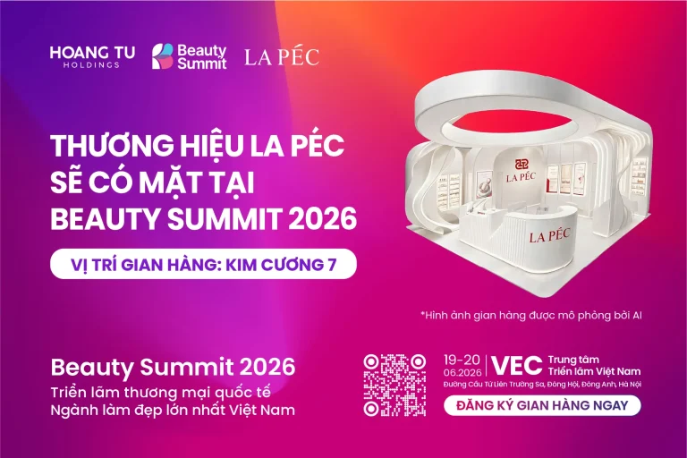 Lapec mang giải pháp chăm sóc da chuyên sâu đến Beauty Summit 2026