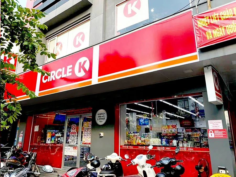 nhượng quyền circle K ở Việt Nam