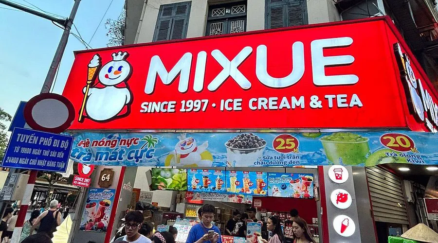 nhượng quyền mixue tại việt nam