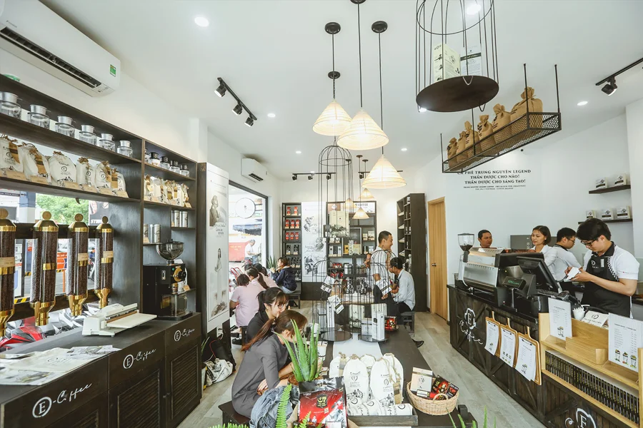 nhượng quyền trung nguy&ecirc;n ecoffe