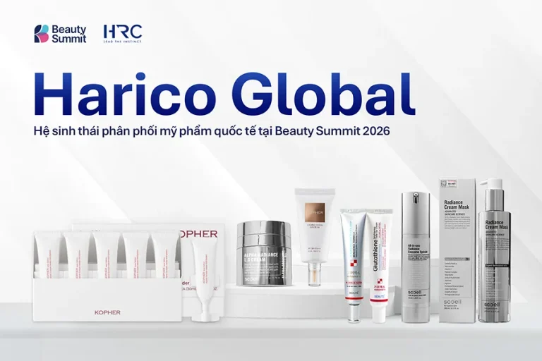 Harico Global – Hệ sinh thái phân phối mỹ phẩm quốc tế tại Beauty Summit 2026