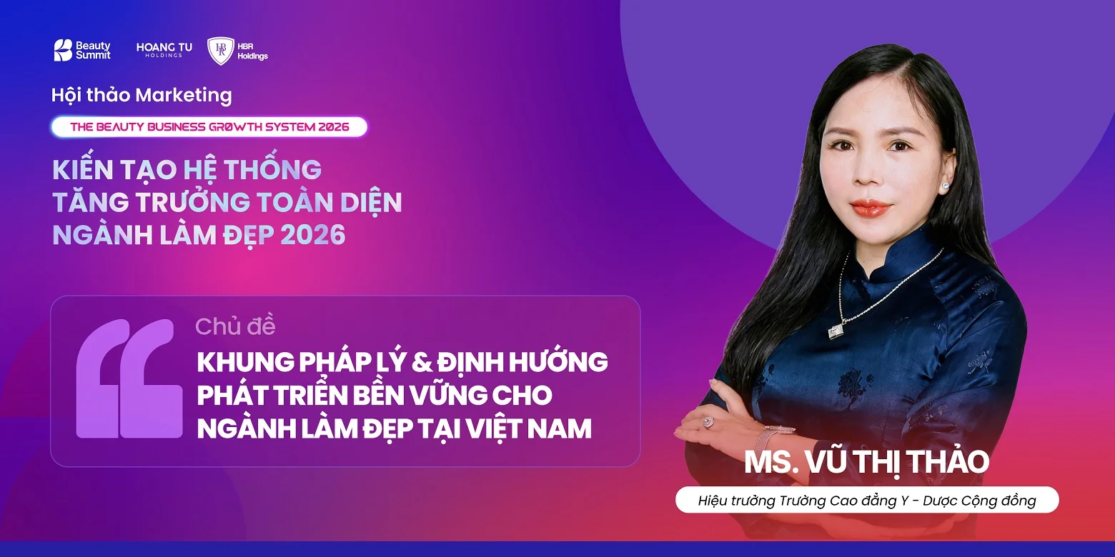 Thạc sĩ Vũ Thị Thảo - Chuyên đề Pháp lý ngành Beauty