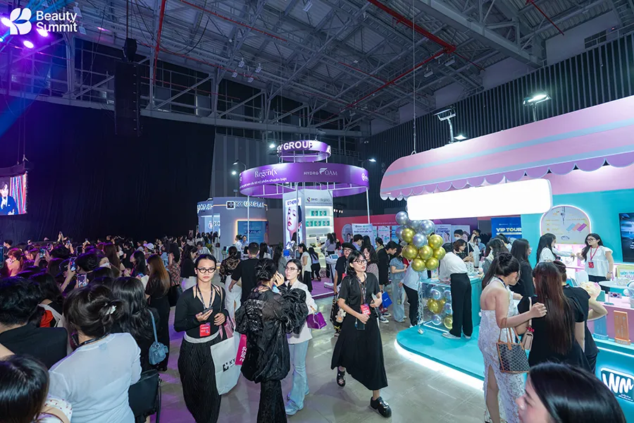 Tại sao các nhãn hàng lớn luôn ưu tiên gian Kim Cương tại Beauty Summit 2026 9 beauty summit 10415