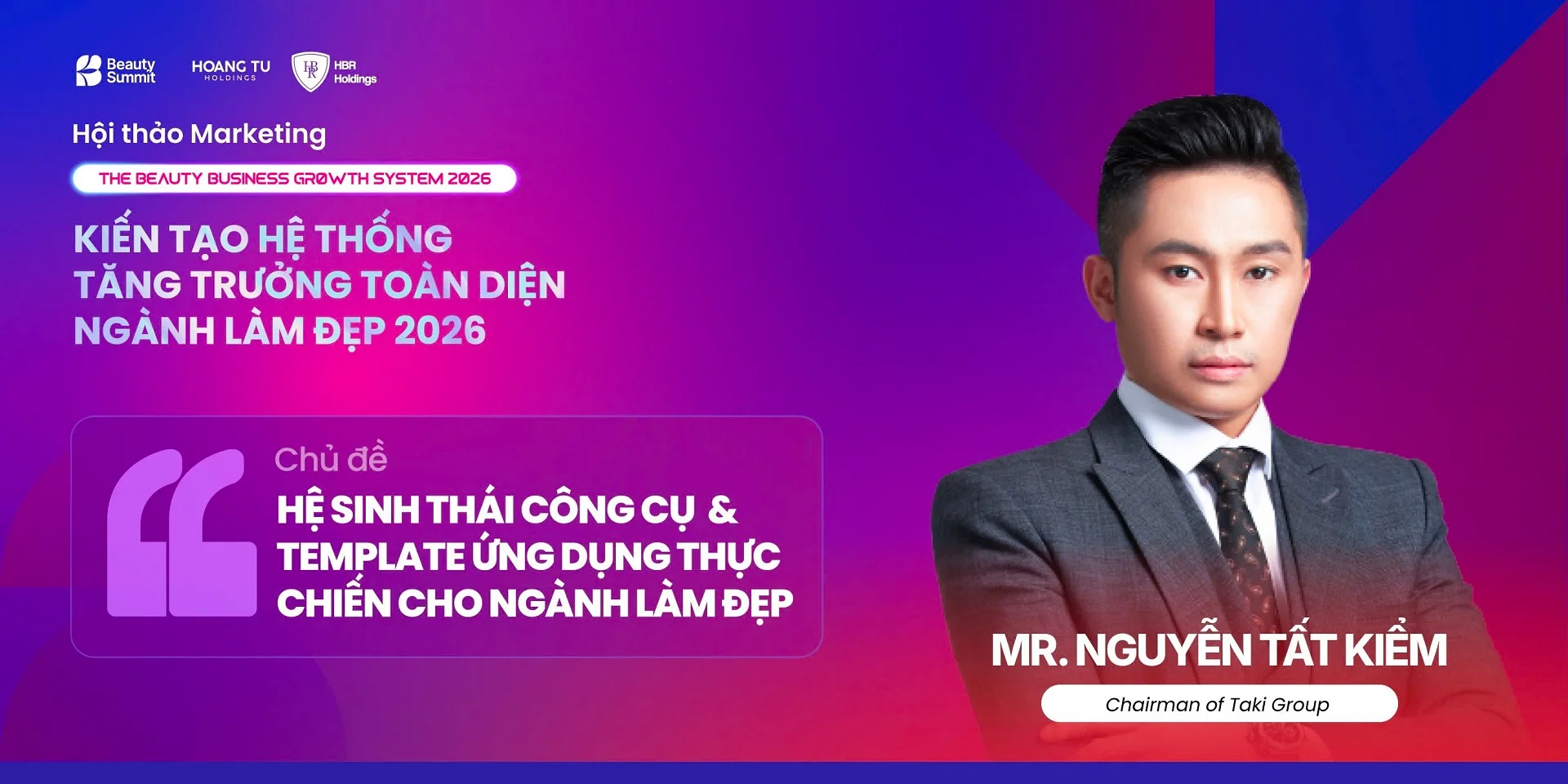 Chủ đề Hội thảo Marketing - Mr. Nguyễn Tất Kiểm