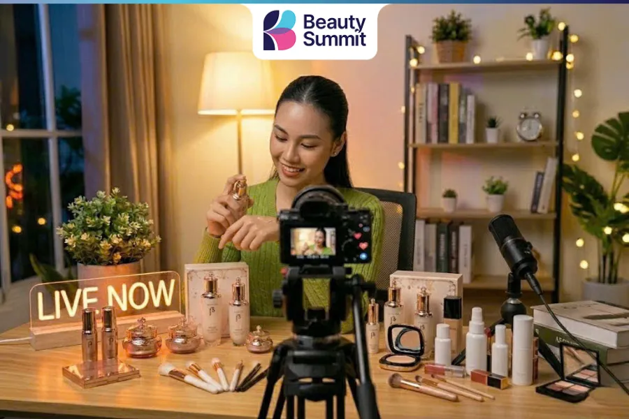 Những điểm mấu chốt gi&uacute;p buổi livestream mỹ phẩm th&agrave;nh c&ocirc;ng