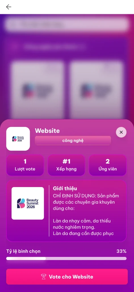 Bình chọn gian hàng