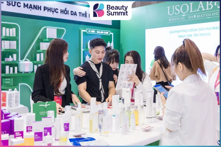 Beauty Summit – mô hình phân phối hybrid (online + offline)