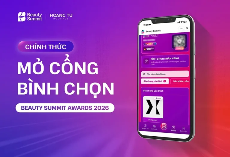Chính thức mở cổng bình chọn Beauty Summit Awards 2026