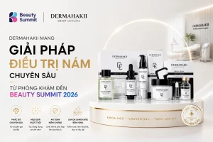 Dermahakii mang giải pháp điều trị nám chuyên sâu từ phòng khám đến Beauty Summit 2026